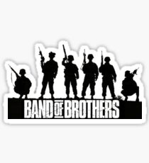 Band of brothers Sticker