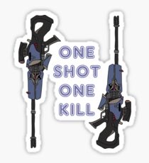 one kill Sticker