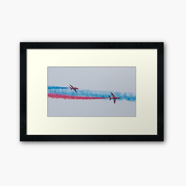 RAF Red Arrows Aerobatic Display Team Framed Art Print