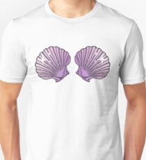 Mermaid Shells Lilac Sparkles Unisex T-Shirt