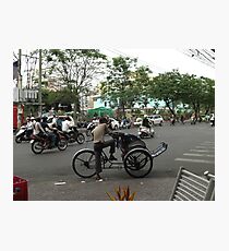 Traffic in Ho Chi Minh Photographic Print