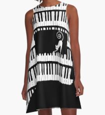 Piano A-Line Dress