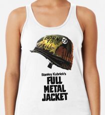 Stanley Kubrick's Full Metal Jacket Racerback Tank Top