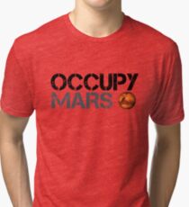 Camiseta de tejido mixto Occupy Mars - Space Planet - SpaceX