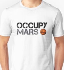 Occupy Mars - Space Planet - SpaceX Unisex T-Shirt