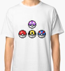 Pokemon Poke Balls Classic T-Shirt