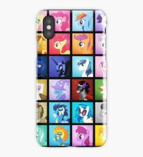 Pony Blocks iPhone Case