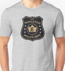 Camiseta unisex Las sobras - Departamento de Policía de Mapleton