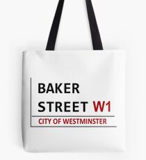 Baker Street Sign Tote Bag