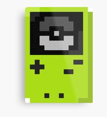 Gameboy color lime Metal Print