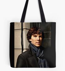 Sherlock at 221B Tote Bag