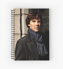 Sherlock at 221B Spiral Notebook