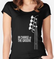Bass Player - In Charge of the Groove - Bass Guitarist - Bassist Tailliertes Rundhals-Shirt