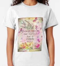 She is Fierce, Shakespeare Art Quote Classic T-Shirt