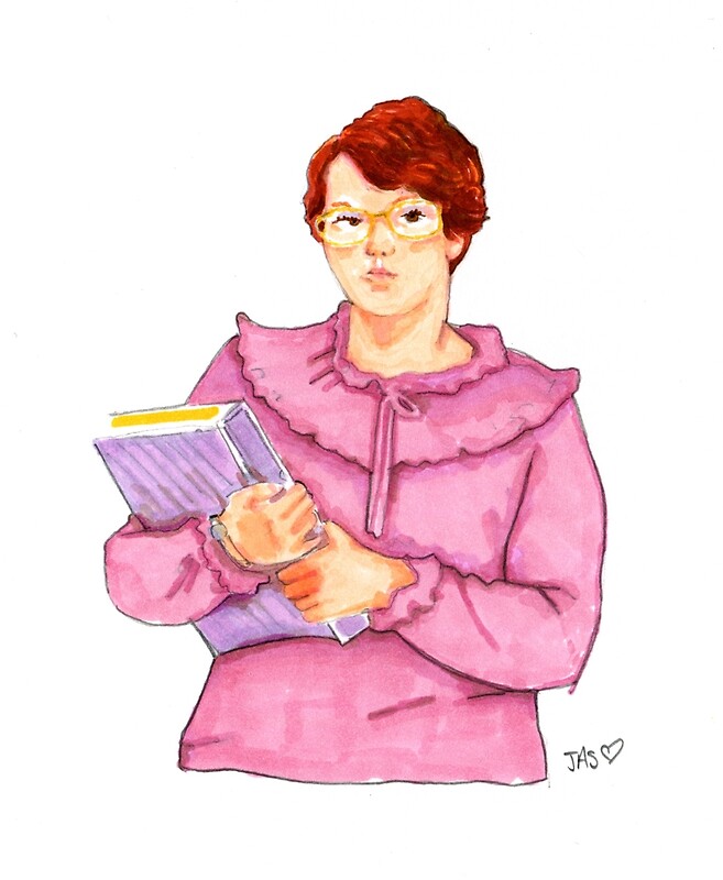 Barb From Stranger Things Portrait By Jason Edward Davis Redbubble 