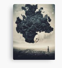 The Selfie A Dark Surrealism Canvas Print