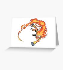 Infernape Greeting Card