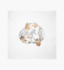 Fawn Borzoi Scarf