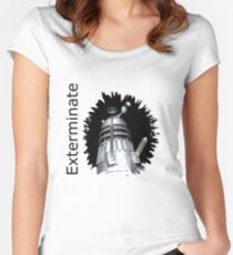 Exterminate! Women's Fitted Scoop T-Shirt