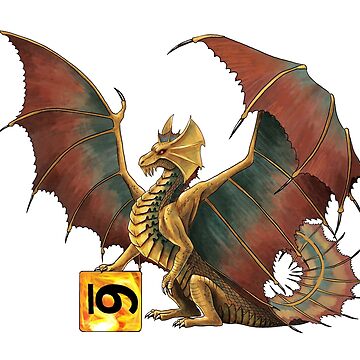 Brass Dragon - Dragons of Dark Fantasy