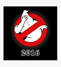 Ghostbusters Facepalm Photographic Print