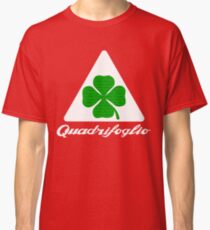 Quadrifoglio Alfa Fill Graphic Print Classic T-Shirt