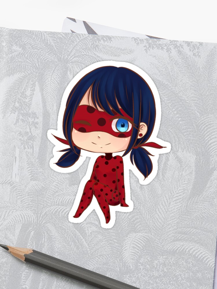 Miraculous Ladybug Chibi Sticker By Bloodyviper13