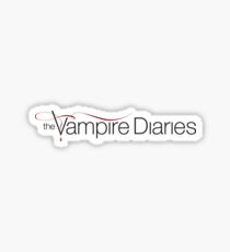 the vampire diaries,tvd, ian ,nina, vampires, salvatore Sticker