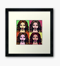 Conchita Wurst - Pop Art Framed Print