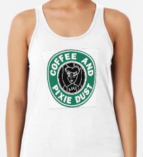 Faith Trust and Caffeine Racerback Tank Top