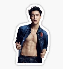 Zhang Yixing Trends Health Magazine Sticker