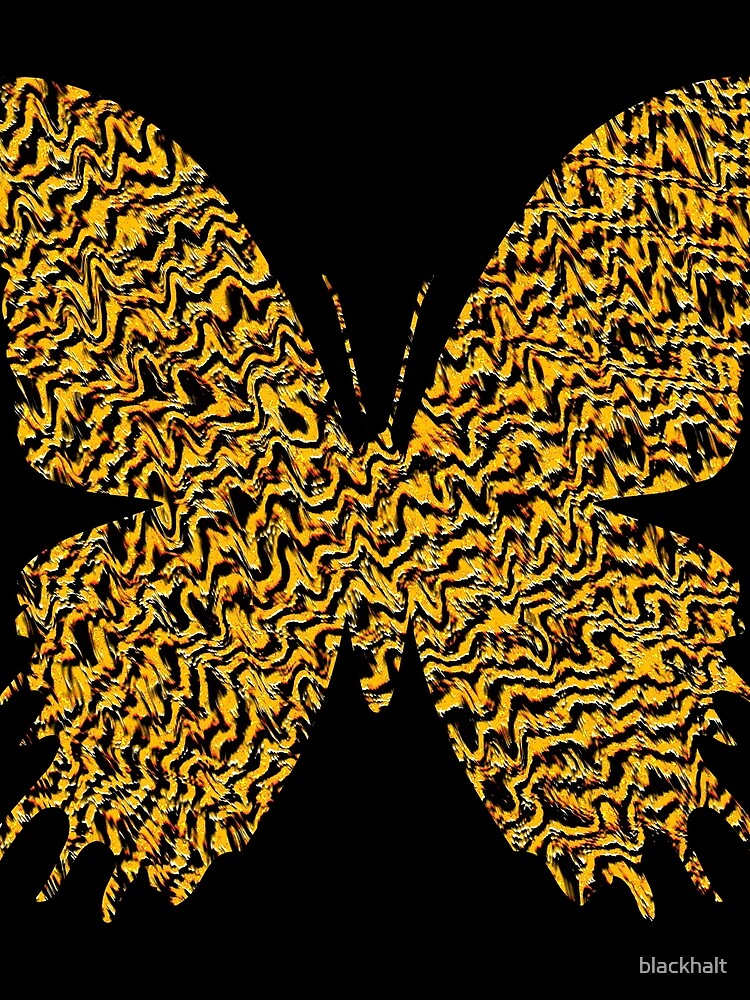 Golden butterfly by blackhalt