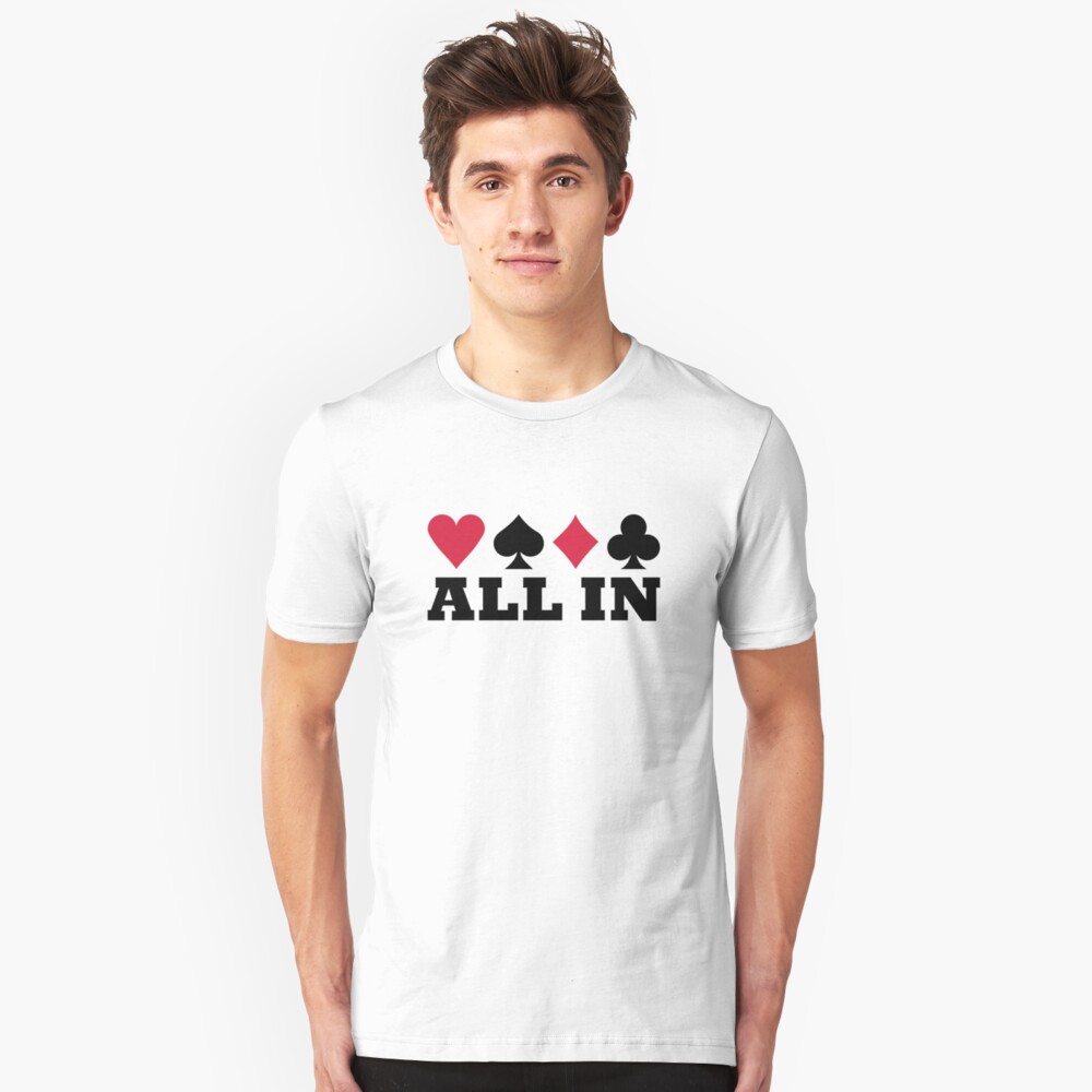 Poker all in Slim Fit T-Shirt