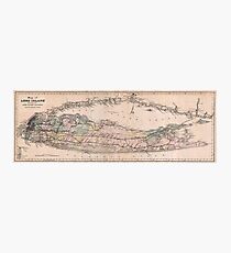 Long Island Wall Art old map of long island: wall art | redbubble Long Island Wall Art old map of long island: wall art | redbubble