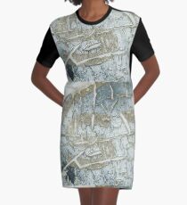 Time Lapse Graphic T-Shirt Dress