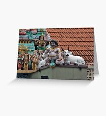 Rooftop Icons Greeting Card
