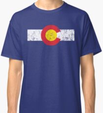 Vintage Colorado Flag Classic T-Shirt