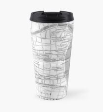 Vintage Map of Shanghai China (1912) Travel Mug