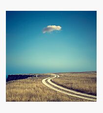 A lonely cloud Photographic Print