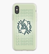 La Dispute Logo Lime and Blue iPhone-Hülle & Cover