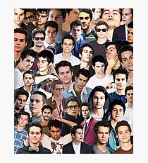 dylan o'brien collage Photographic Print
