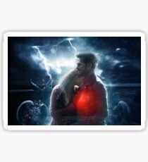 One heart two souls Sticker