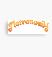 Metronomy Band Logo Canvas Print