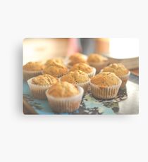 Pumpkin Muffins Canvas Print