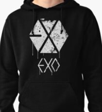 EXO GRUNGE SPRAYPAINT Pullover Hoodie