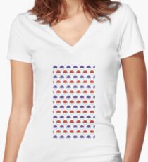 POKEMON! Women's Fitted V-Neck T-Shirt