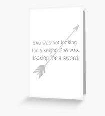 Fighting for independence. Greeting Card