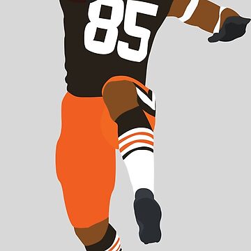 David Njoku Sticker for Sale by Amy Snively