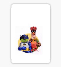 Bat Muppet Sticker