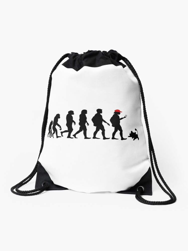 Pokemon Evolution Drawstring Bag